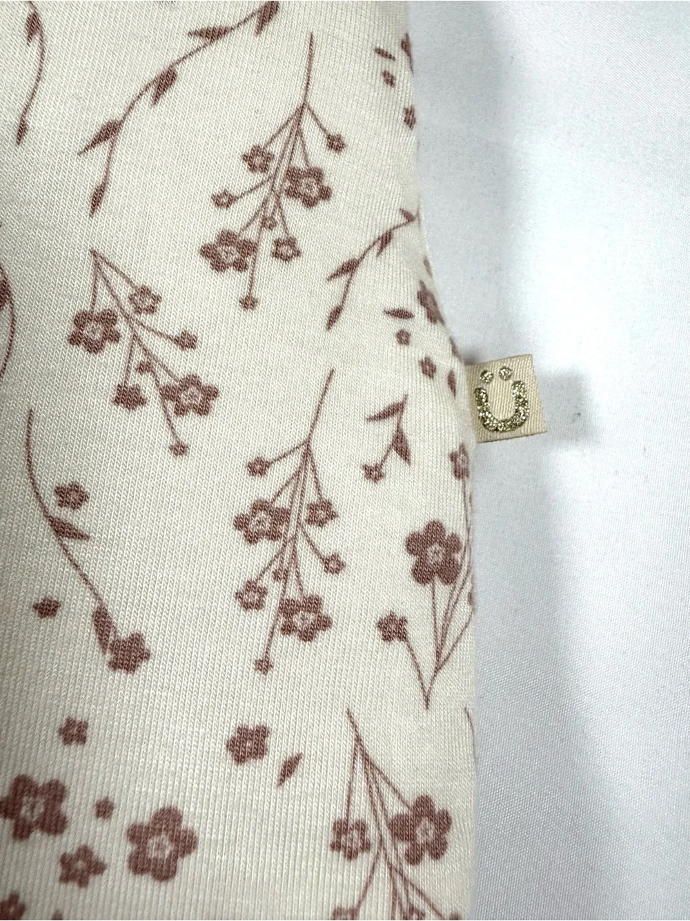 GUNAMUNA Girls Floral Bamboo Swaddle Sleep Sack 3-6M 2.6 TOG Cottagecore Prairie